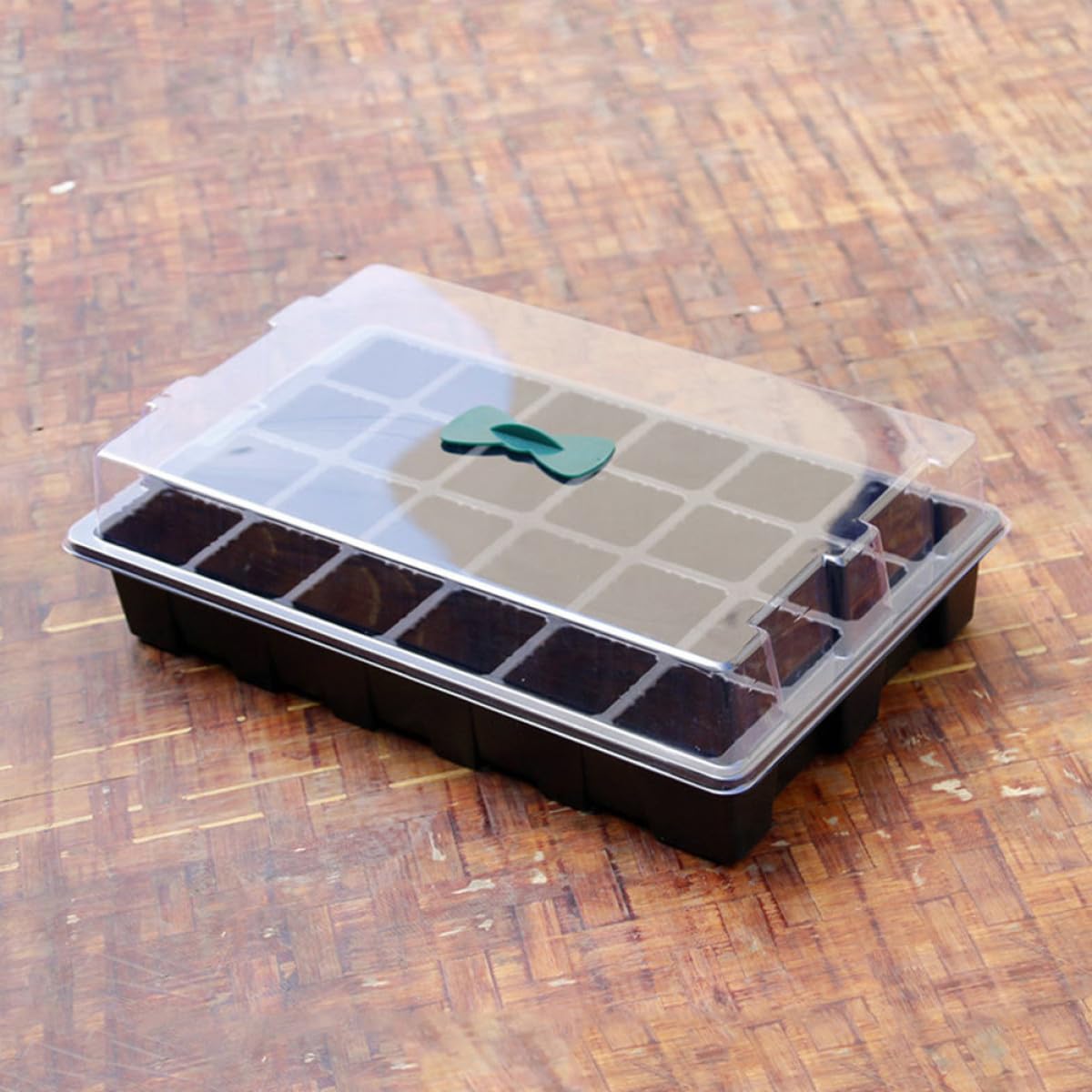 Toyvian 3juegos Bandejas para Germinación y Siembra Bandeja de Jardín para Cultivo de Plántulas Caja de Germinación de Plantas