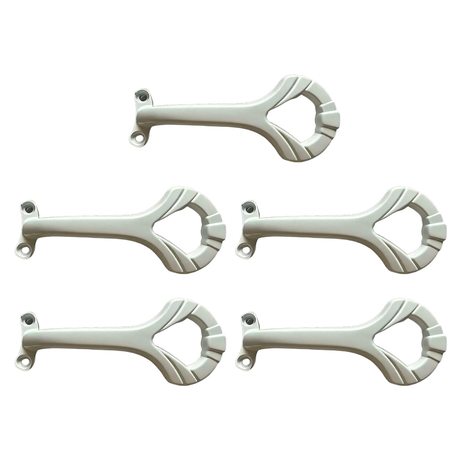 Soportes de aluminio para ventilador de techo, ideales para refrescar tu salón o terraza