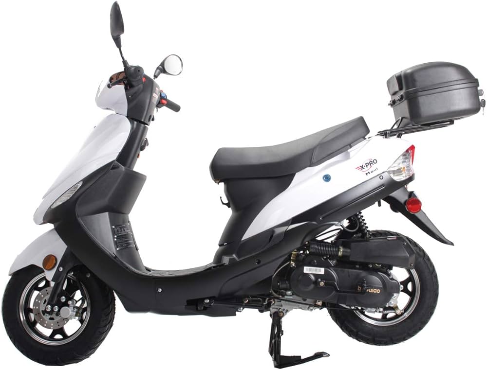 X-PRO Maui 50cc Moped Scooter Gas Moped Scooter Motorcycle 50cc