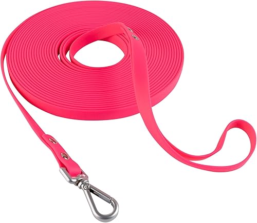 Miniatura 13 de Correa larga de entrenamiento para perros, impermeable, línea larga, resistente, para exteriores, 10, 15, 20, 30, 50 pies, para perros pequeños,