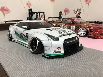 Amazon.co.jp: 1/10 日産 GT-R R35 LB ラジコン ボディ ウィング
