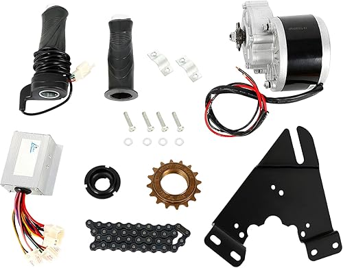 Miniatura 4 de Kit de motor de bicicleta eléctrica de 24 V 250 W, kit de conversión de bicicleta eléctrica, reequipamiento de motor de bicicleta con controlador de