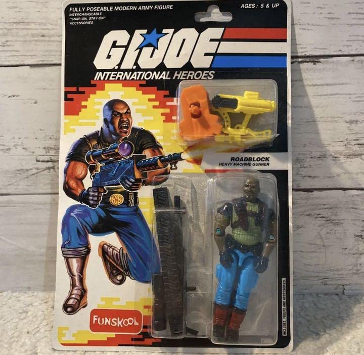 G.I Joe Roadblock フィギュア Amazon.co.jp: Super7 Ultimates!G.I.Joe Roadblock - 7インチ G.I.