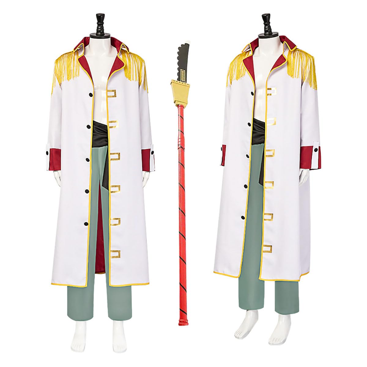 Amazon | 白ひげ コスプレ衣装 エドワード・ニューゲート ワンピース