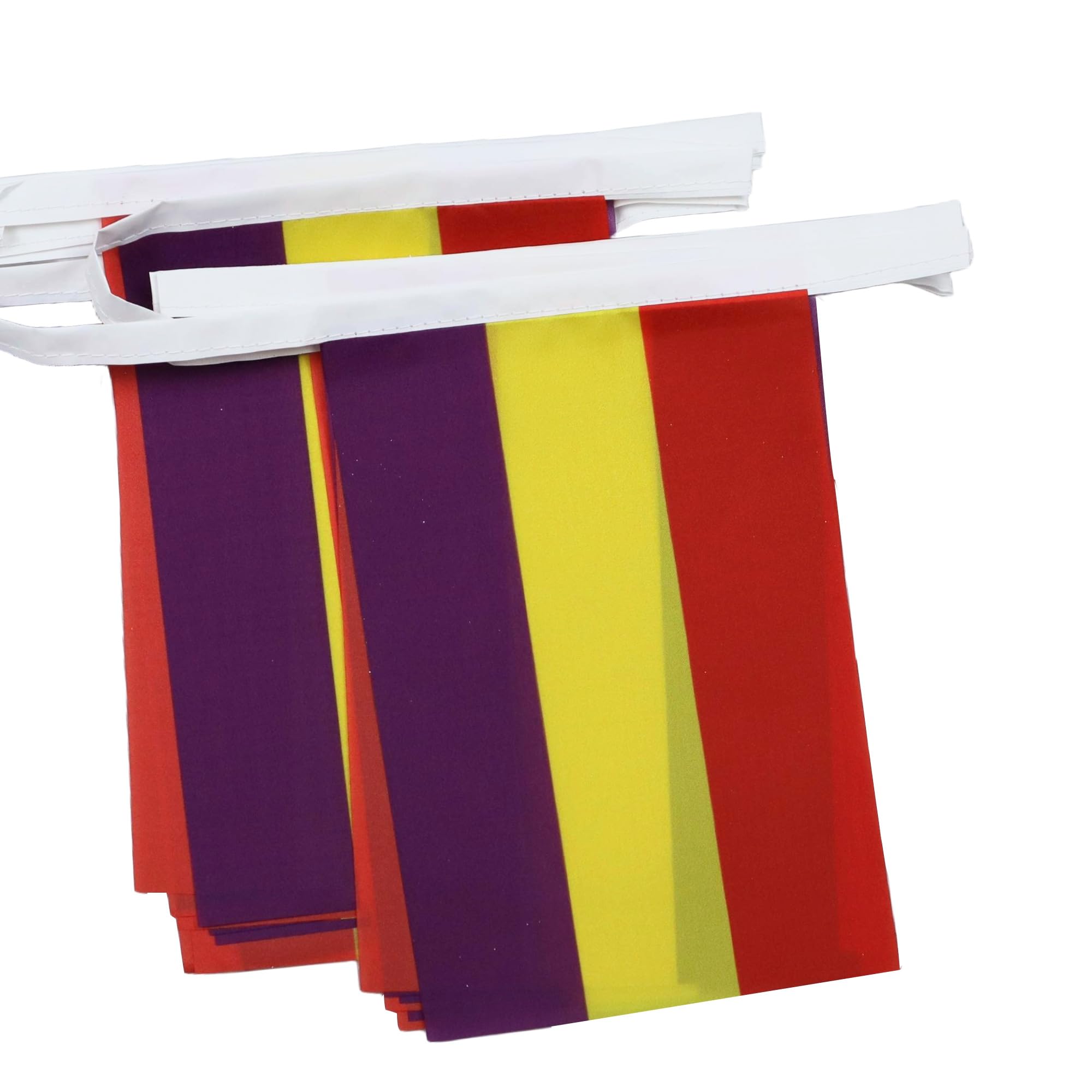 AZ FLAG Second Spanish Republic Bunting 20 ft 20 flags Light Polyester