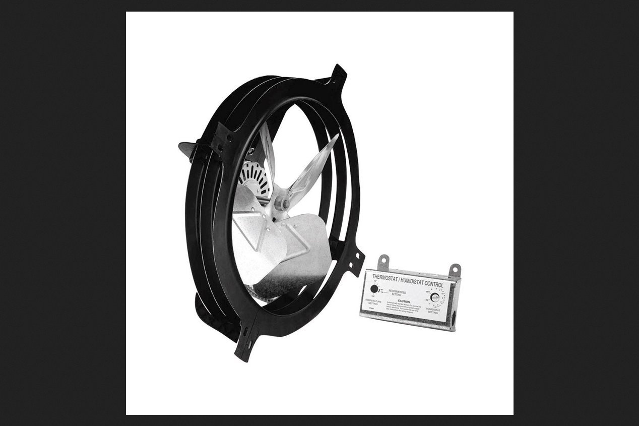 AIR VENT 53320 Gable-Mounted Power Attic Ventilator