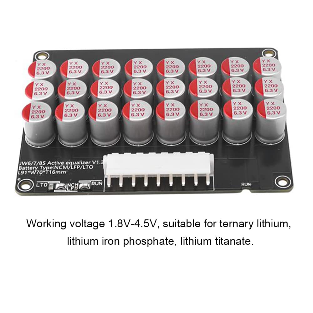 Whole Group Balancer 8S 5A Active Lithium Lipo Lifepo4 Battery Equalizer Transfer Capacitor Board mit Shell