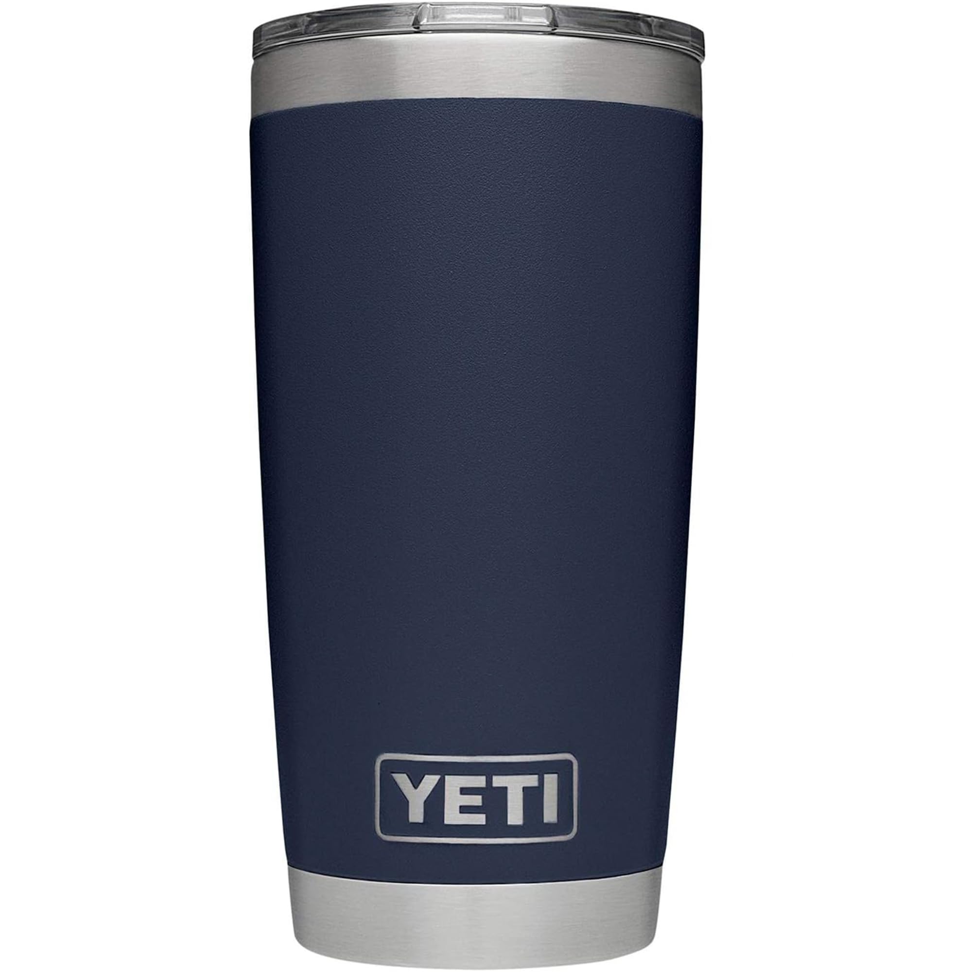 Rambler 20 oz Tumbler, Stainless Steel, Vacuum Insulated with MagSlider Lid, Navy