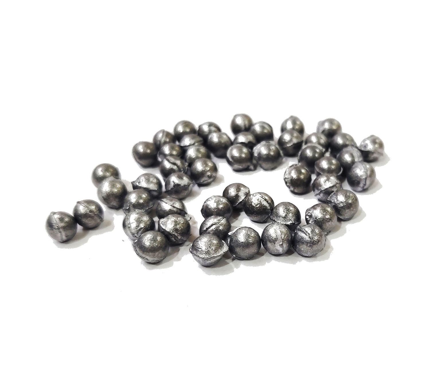 BITONA® 7 Pc Ranga Remedy/Ranga Goli Lead Balls Lead Sinker for Rahu Dosh Shanti - for Floating in Water- Jal Mein Pravahit Karne Ke Liye 2 mm Size Weight 2 gram/pc-image-44