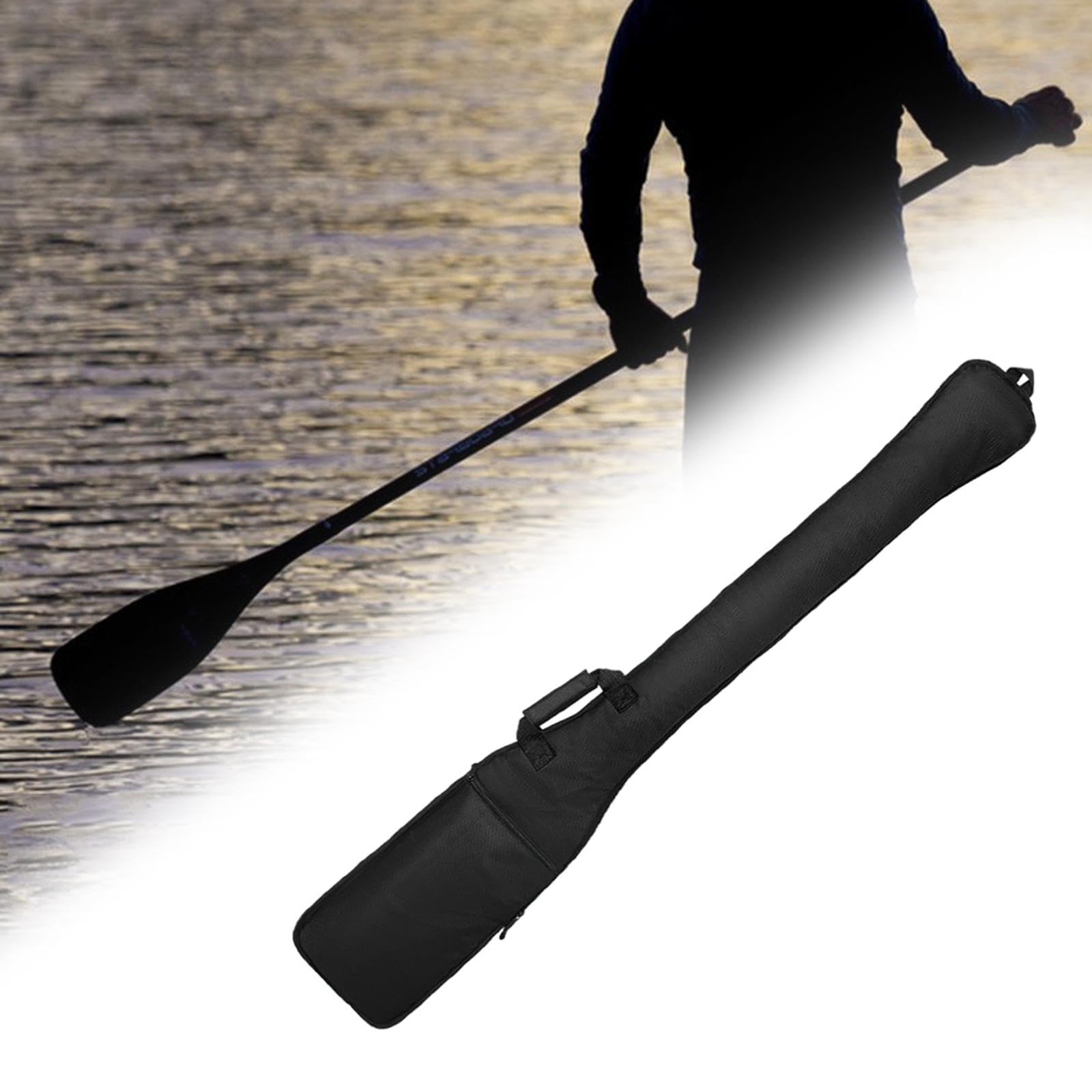 Bolsa de Paleta de Bote de dragón con manija de Transporte Resistente a los rasguños de Tela Oxford para una Correa Ajustable de Kayak al Aire Libre