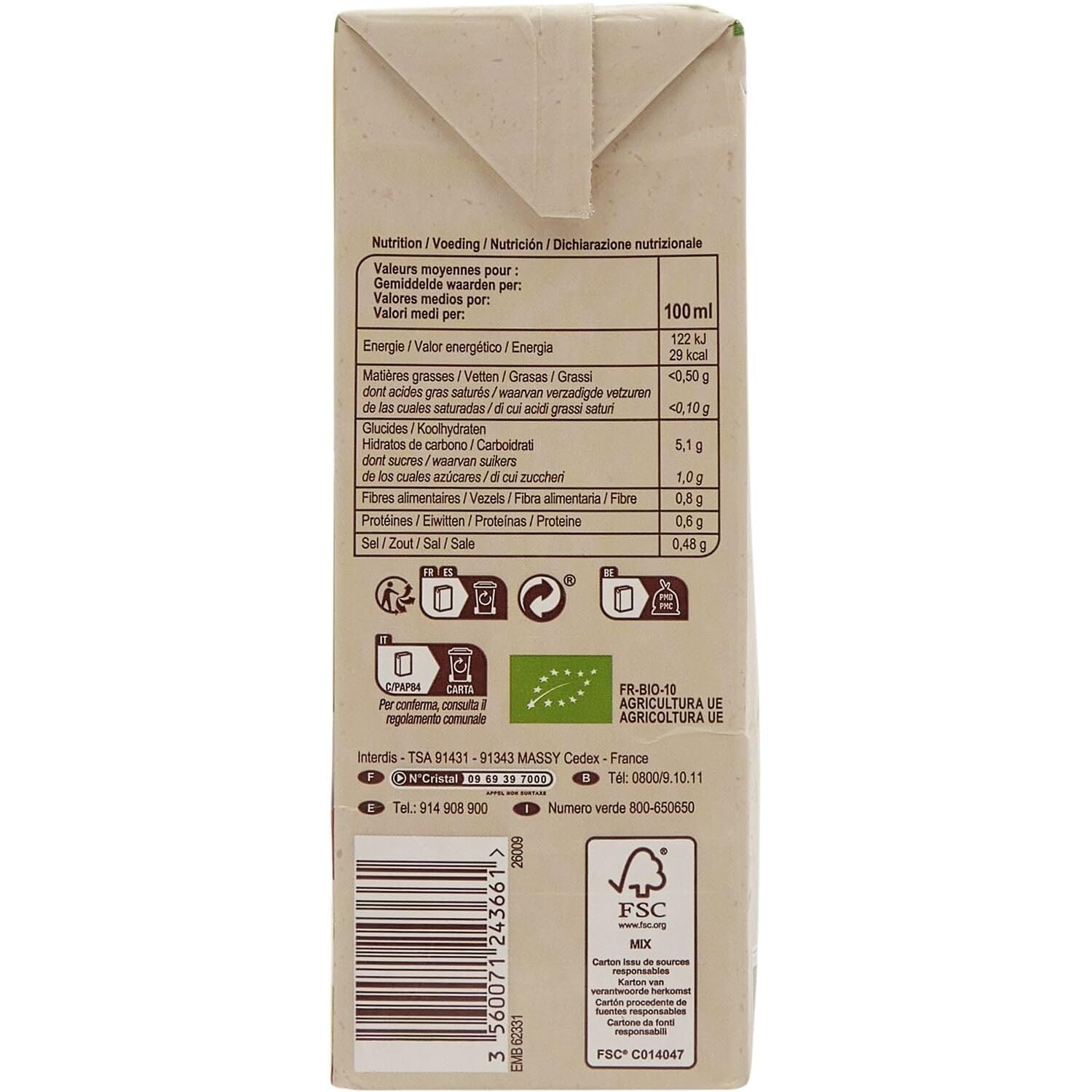 Repas chaud et réconfortant en quelques minutes avec CARREFOUR BIO Soupe Velouté Poireaux Pommes de Terre Bio, 1L - Lot de 4