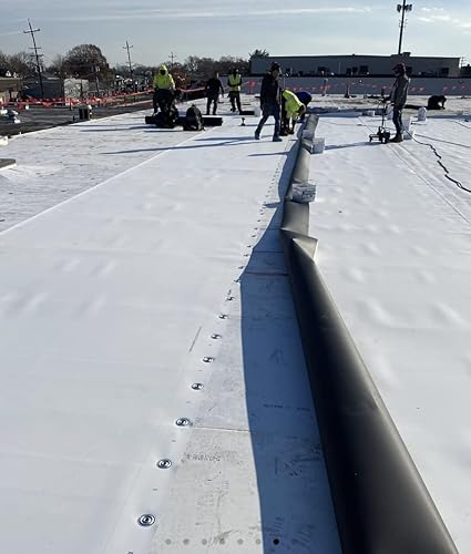 Miniatura 4 de Ace Tornillos #15 4 pies (1000 piezas) aprobados por FM, sujetadores comerciales para techos negros, autorroscantes en cubiertas de techo de metal y