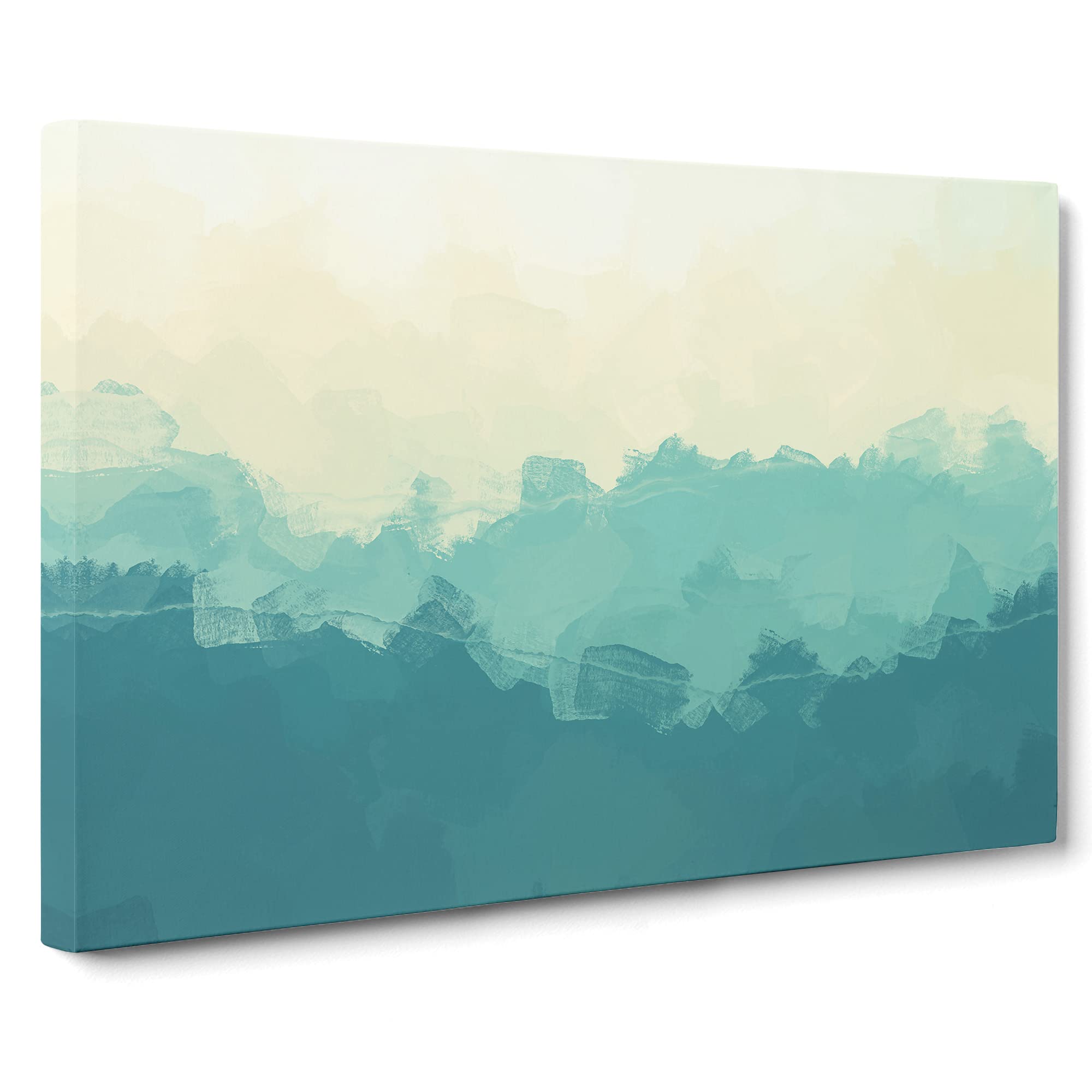 The Great Smokey Mountains Canvas Print, Mixed, 25L x 50W cm