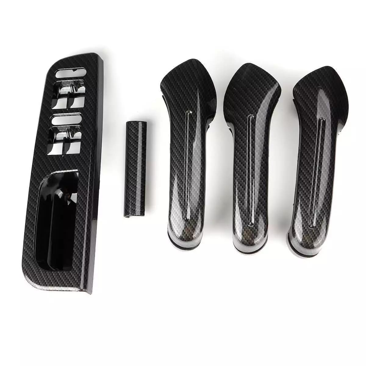 YBVDCXP Door Pull Handle Interior Door Grab Handle Cover Switch Bezel for Golf for MK4 1998-2005