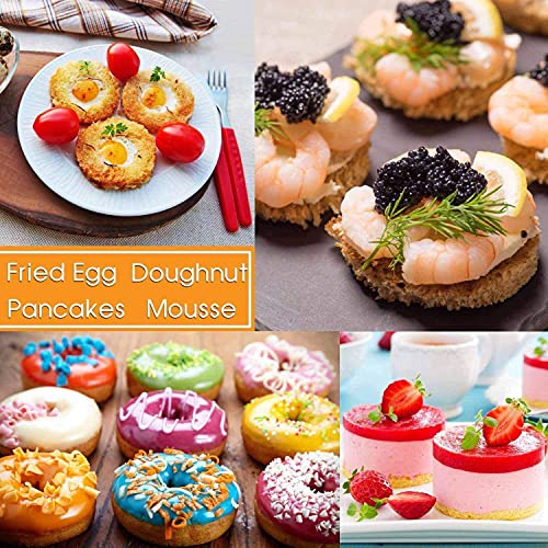 image for HULISEN Biscuit Cutter Set (3 Pieces/Set), Stainless Steel Round Cooki