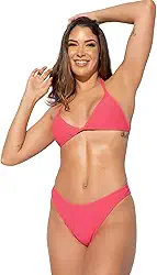 Biquíni Cortininha Aviador Asa Delta Fio Duplo Poliamida MVB Modas