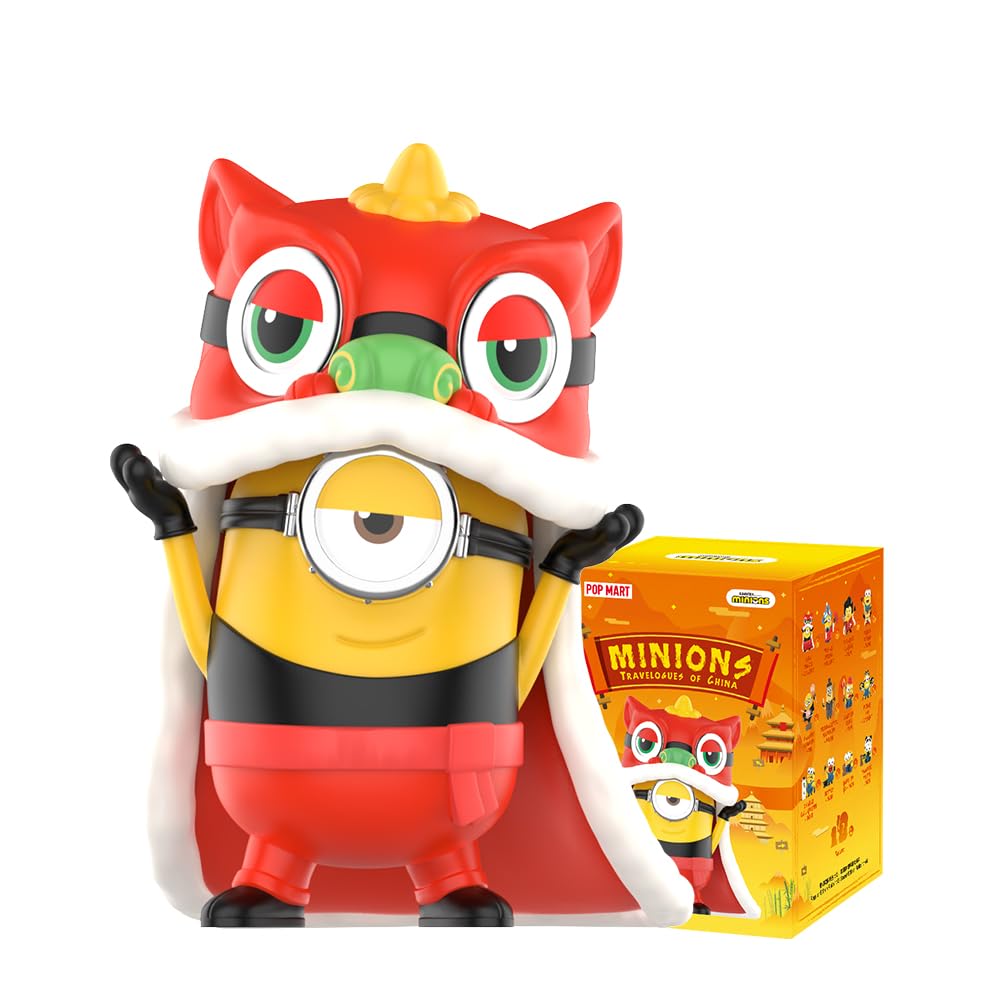 POP MART Minions Travelogues of China Series Figurine 12 Pieces