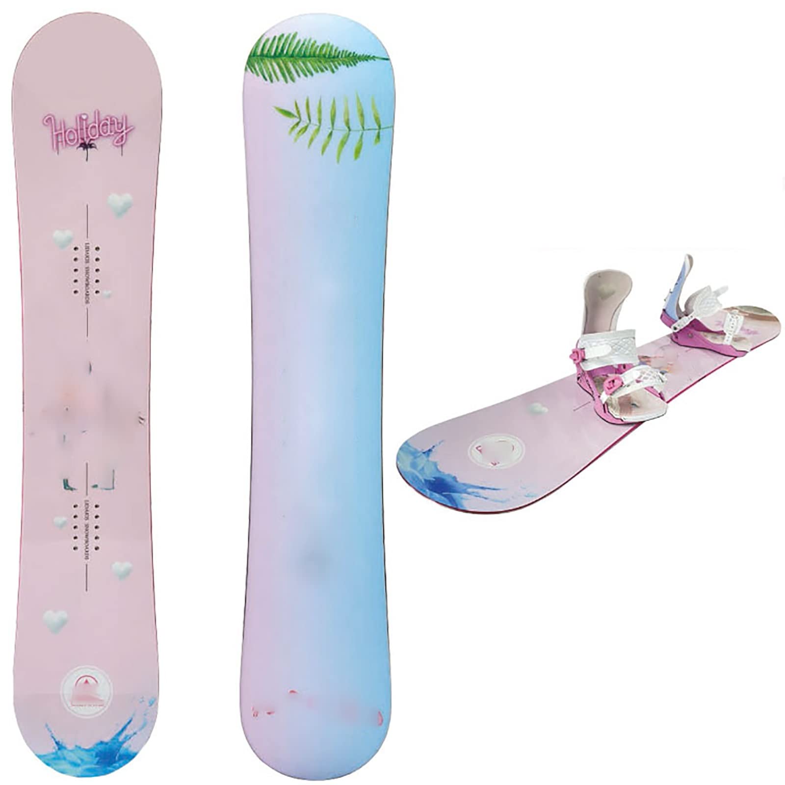 Amazon.co.jp: 初心者のためのスノーボード バインダー付き  