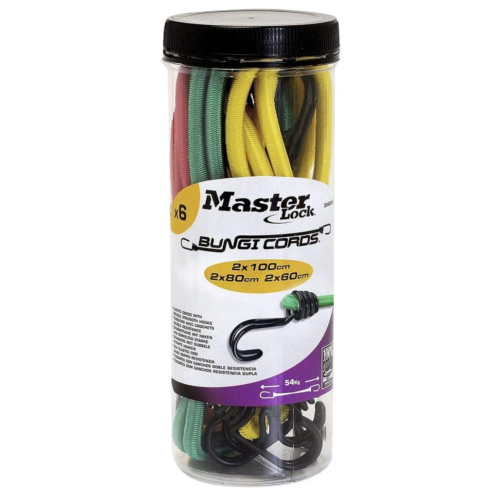 Master Lock - Bungee Jar 6 Pieces