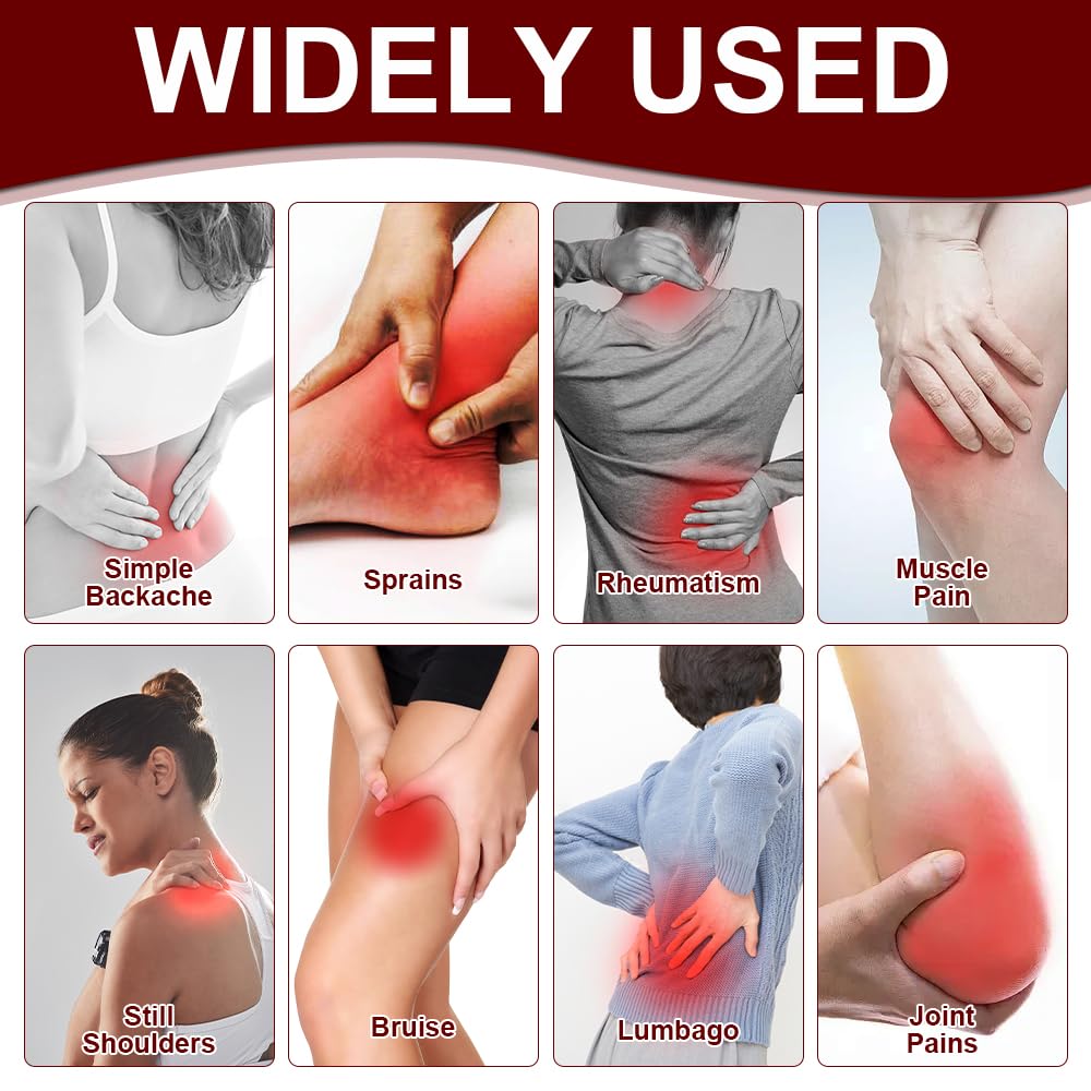 Parches Anti-Douleur, 80 Pièces Patch Chauffant, Patch Anti Douleur, Patch De Soulagement De La Douleur, Patch Chauffant Dos Pour Genoux, Muscles Endoloris, Maux De Dos