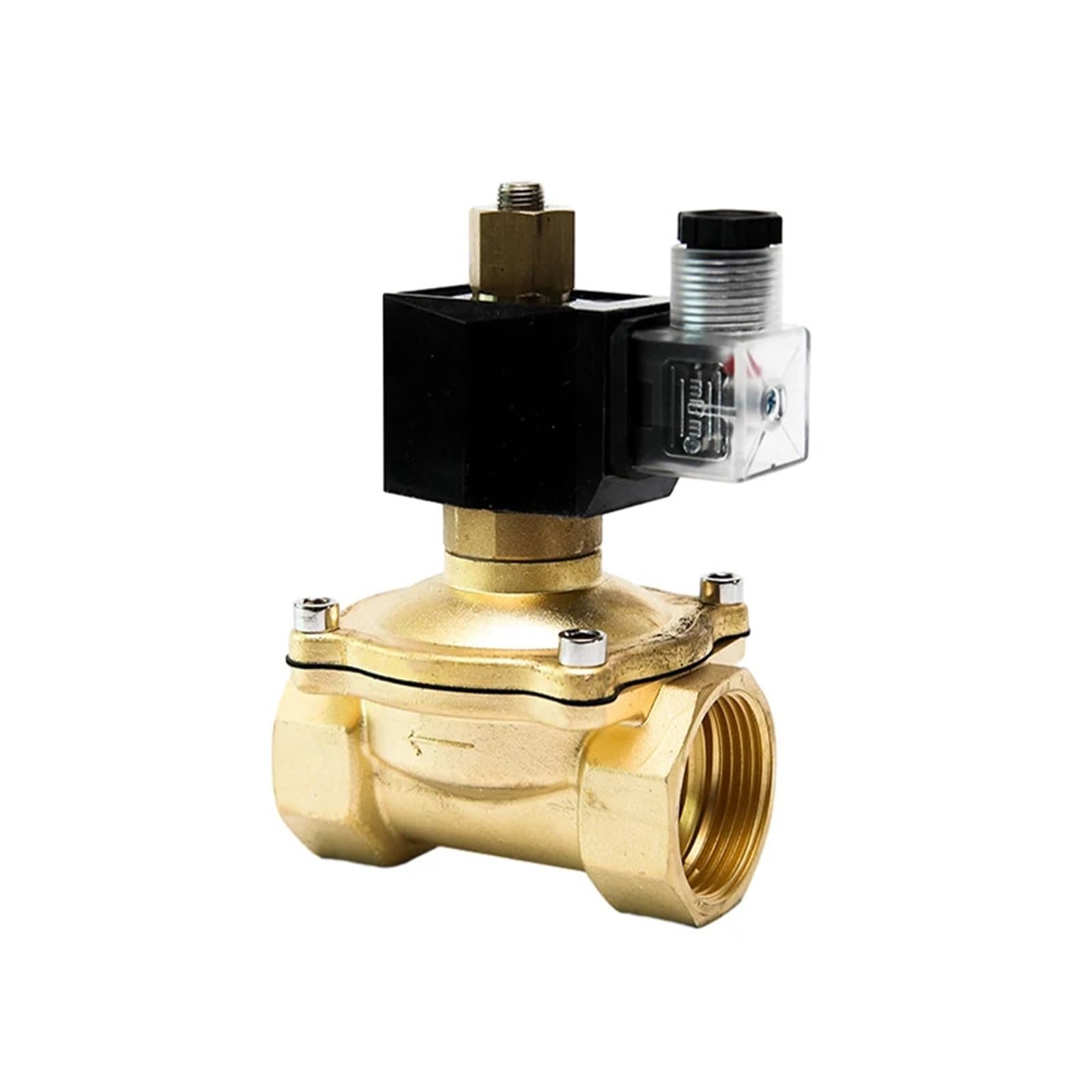 VSPPJYFG 1-1/2" normally open brass IP65 solenoid valve water valve 220V 110V 24V 12V G thread(G-240VAC)