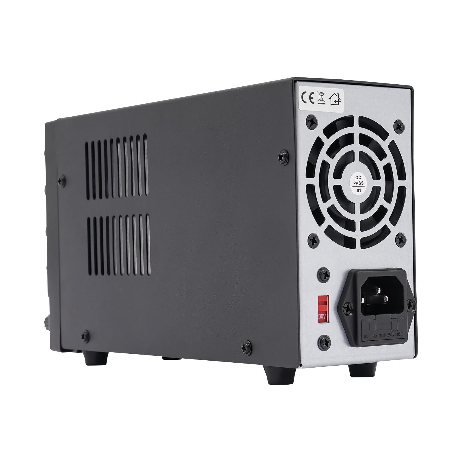 Alimentatore da laboratorio, 0 – 60 V, gamma di tensione 0 – 5 A, alimentazione DC, alimentatore di rete compatto, alimentatore da laboratorio, alimentatore da scrivania