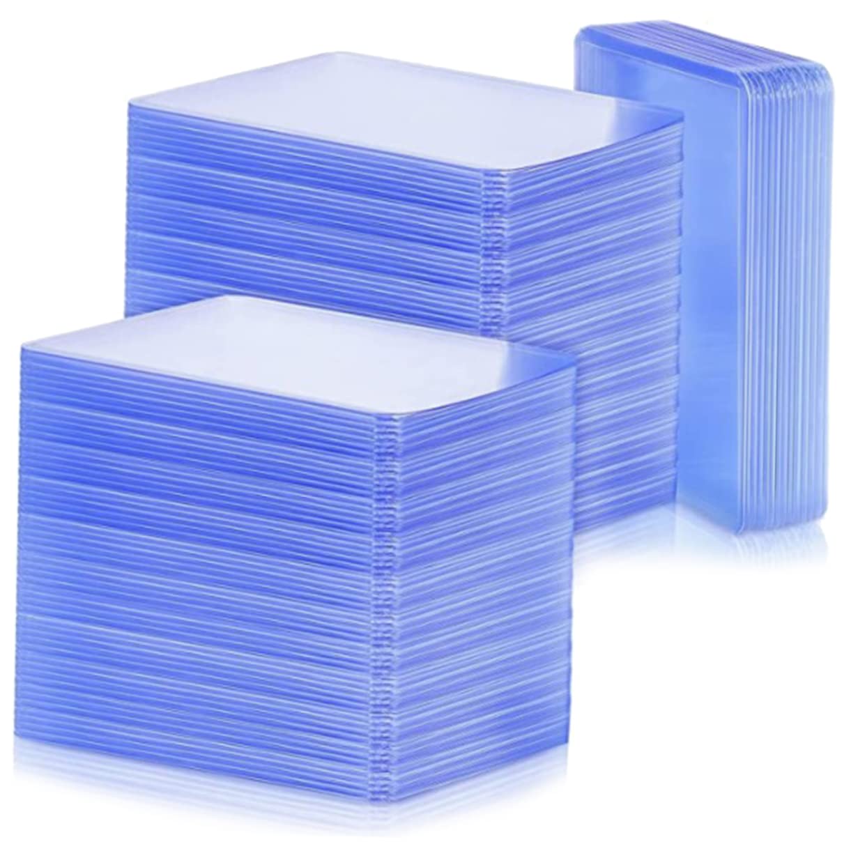 VANZACK 100stücke Pack Spielkartenhüllen Transparente Schutzhüllen aus Pvc für Sammelkarten Wasserabweisend und Kratzfest
