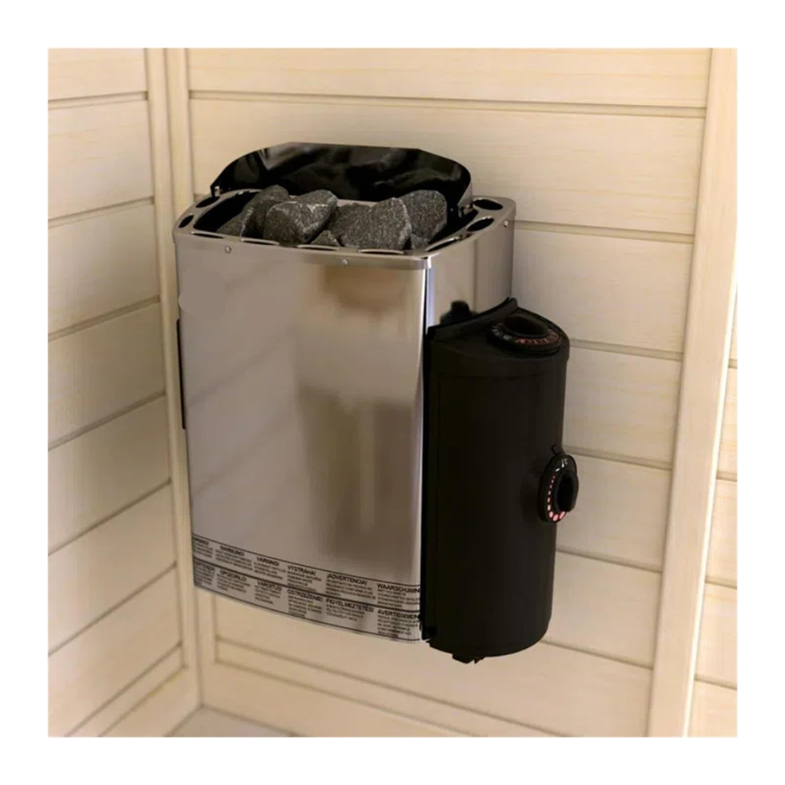 Piec do sauny, Sauna, sauna, piec, domowy, mały, ze stali nierdzewnej, piec parowy, ogrzewanie, sprzęt grzewczy, sauna sucha, kocioł ścienny, stała temperatura(3.6K)