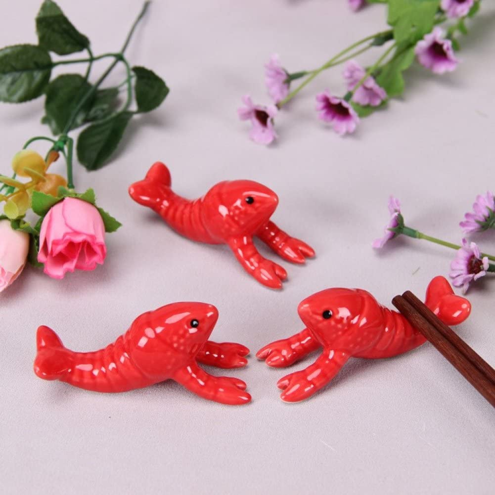 Porta di Bacchette in Ceramica Porta a Forma di Pesce a Forma di Pesci a Forma di Pesce Grazioso Tapsticks Tappeti Cucina Utensili Cucina