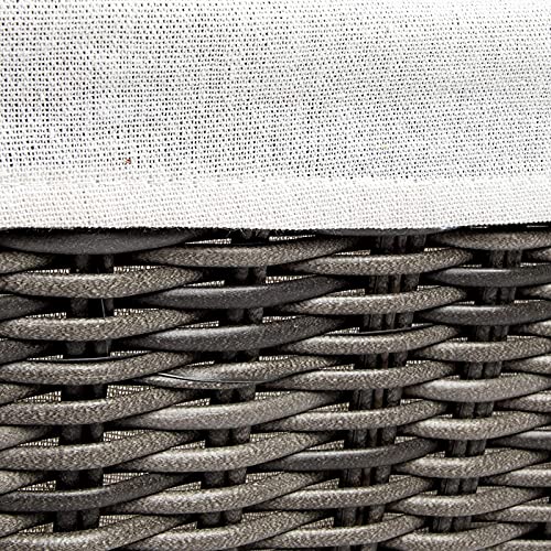 Farmlyn Creek HONSH 4 Pack Rectangular Wicker Storage Baskets thumb #3