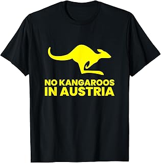 No Kangaroos In Austria T-Shirt