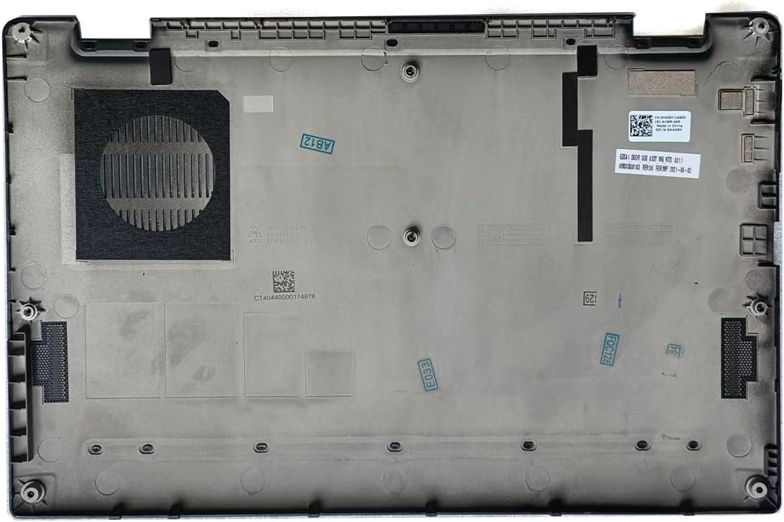 Replacement Parts for Dell Latitude 7420 14.0" Base Cover Bottom Lower Case Black 0H4XRY H4XRY