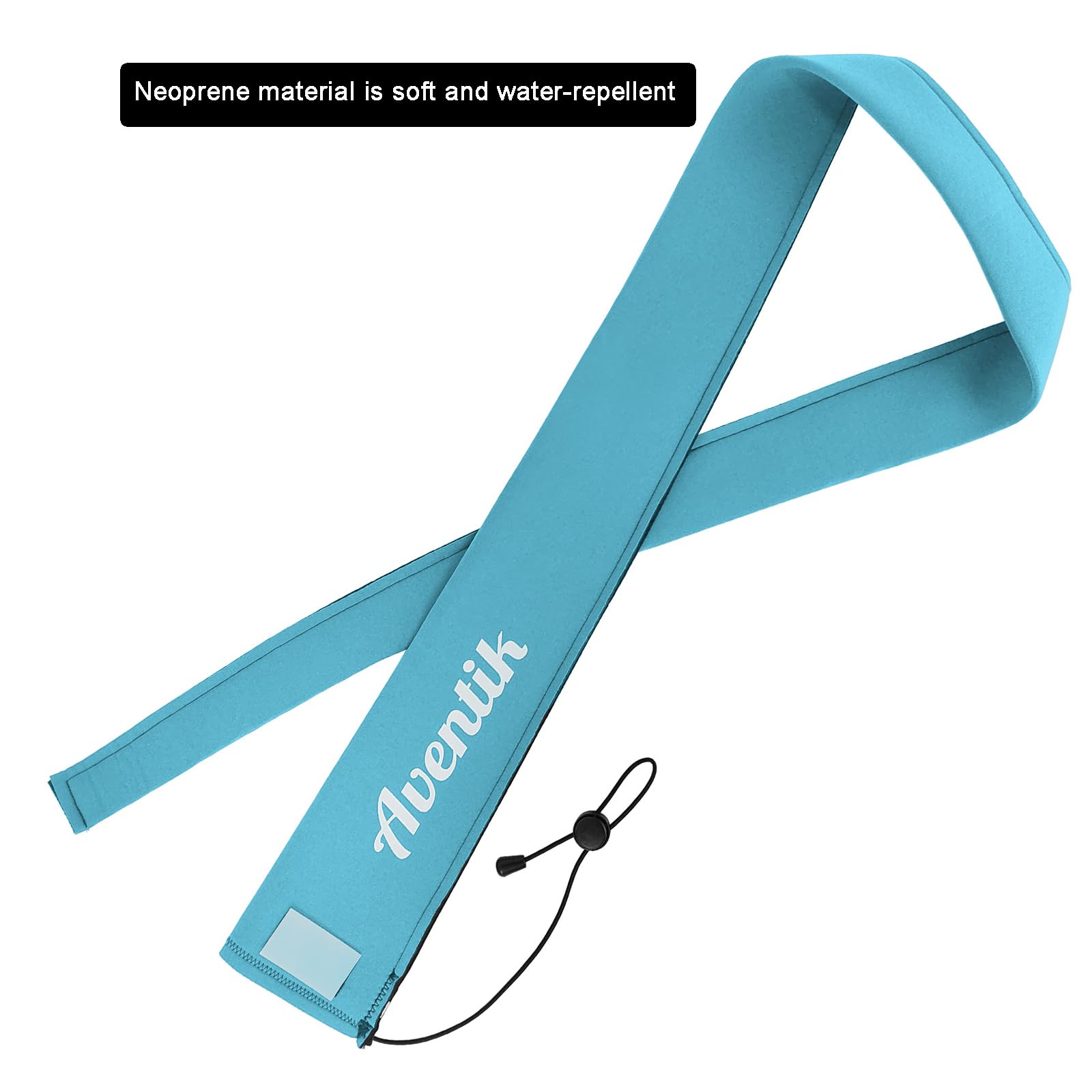 Funda para caña de pescar Aventik neopreno resistente enganches cubierta flotante 6-9 pies