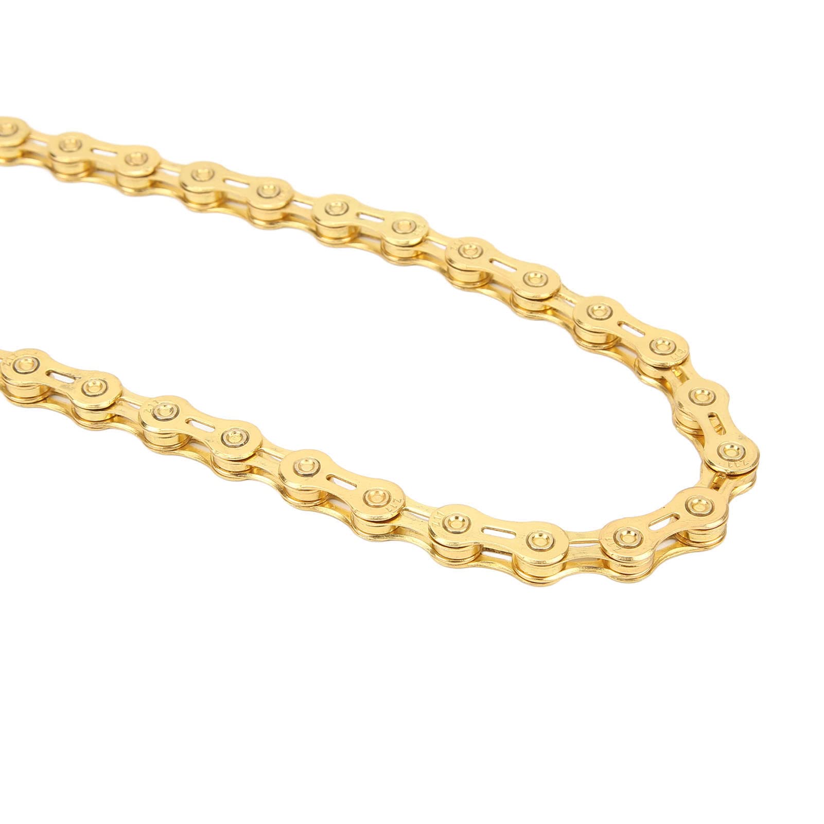 Catene per bicicletta leggere in acciaio legato a 11 velocità per un'esperienza di guida (Gold)