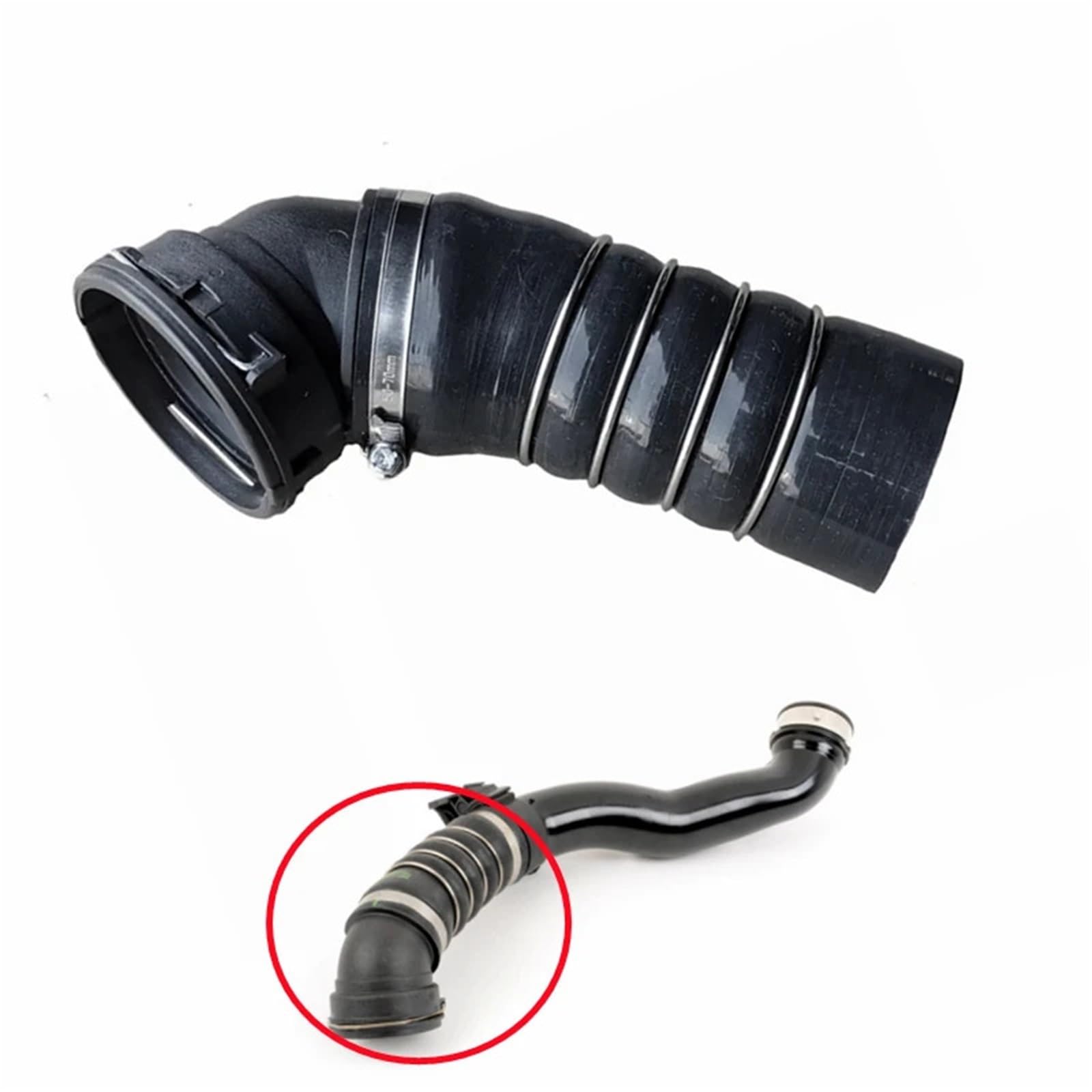 Mod silnik wąż chłodzący 11618506079 Wąż wlotu powietrza turbosprężarki pasuje do BMW X5 E70 Wąż chłodnicy płynu chłodzącego Akcesoria samochodowe wąż próżniowy