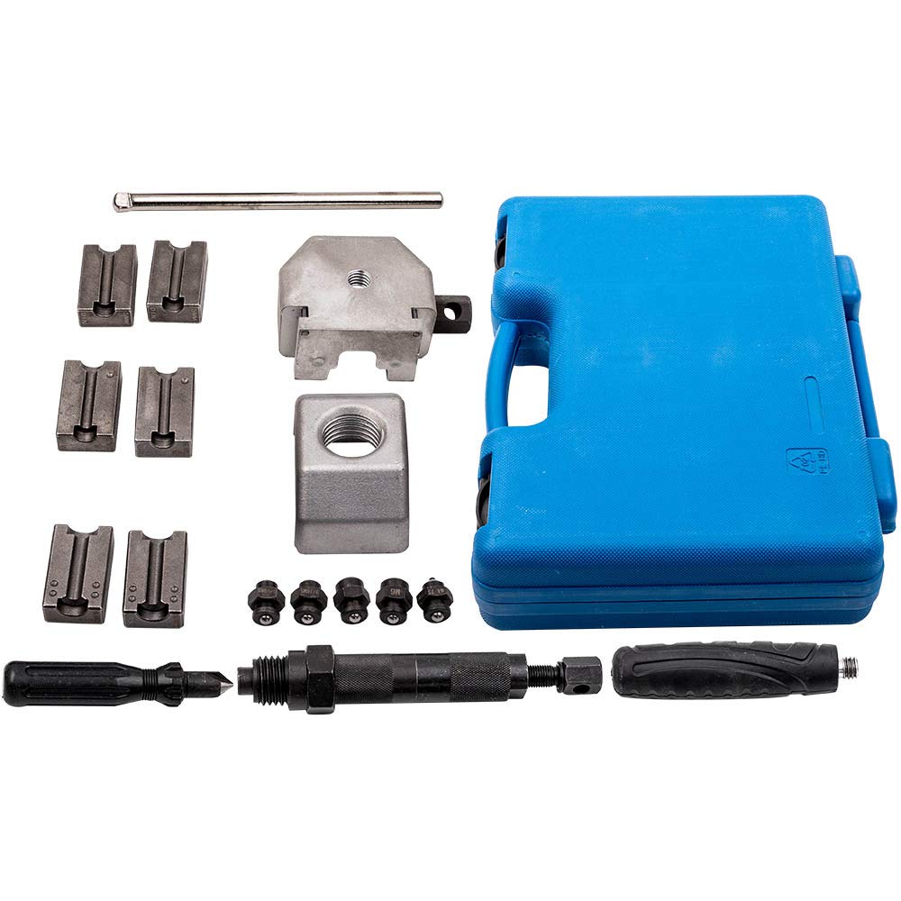 maXpeedingrods 18xTubo de Freno Kit de Herramienta 4.75 mm,6 mm,3/16",1/4",3/16" flaring tool