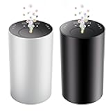 Waterless Essential Oil Diffuser, Portable Aromatherapy Diffuser, Mini Scent Machine, Battery Operated, 1/4/8-Hour Timer, 20ml Capacity, 3 Mist Levels for Home, Car, Room Office.No Included Oil(2pcs)