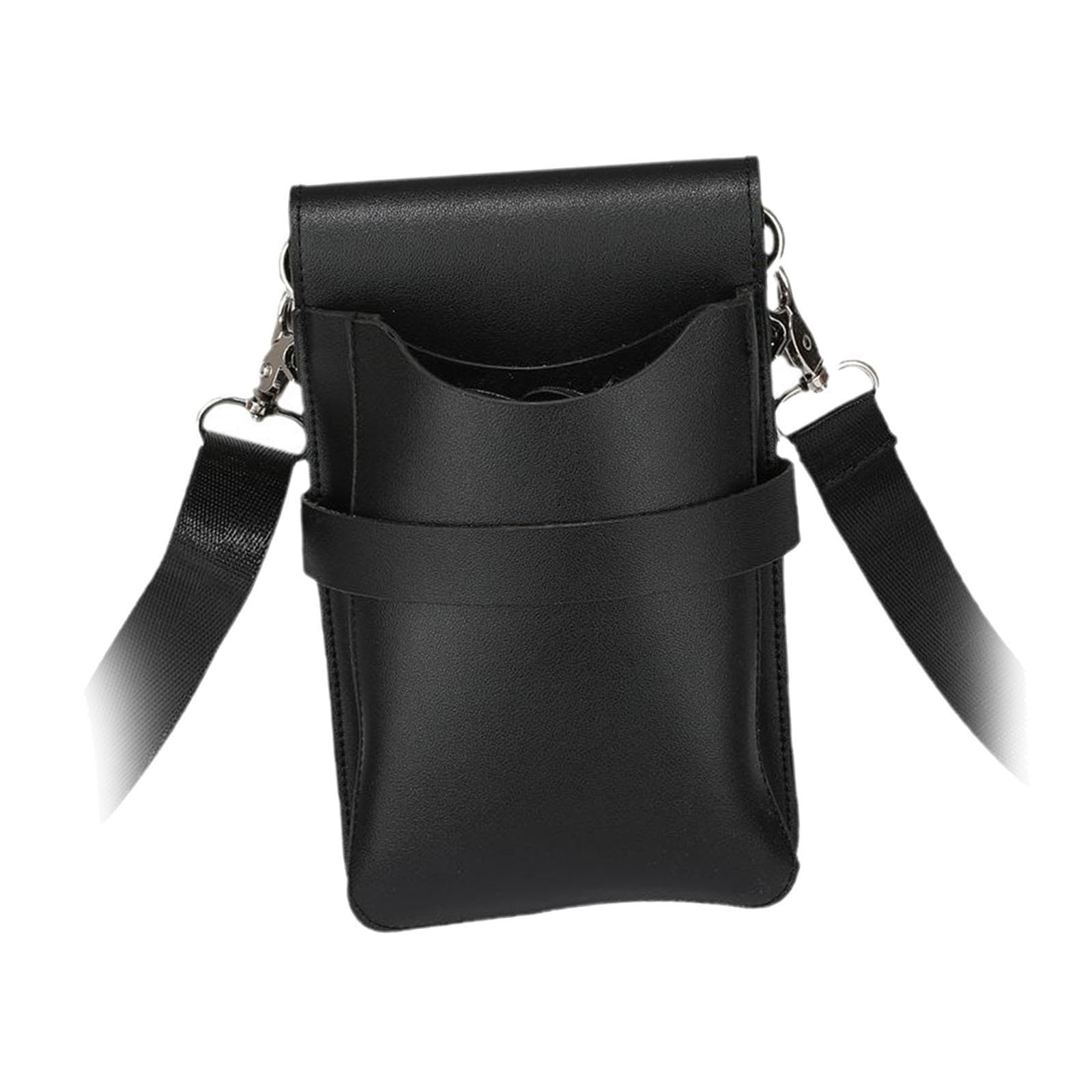 trendynest TRENDYNEST® Hairdressing Scissor Pouch Convenient Tool Holder Waist Pouch PU Scissor Bag Black | Health & Beauty | Salon & Spa Equipment | Styling Capes & Gowns-picture-35
