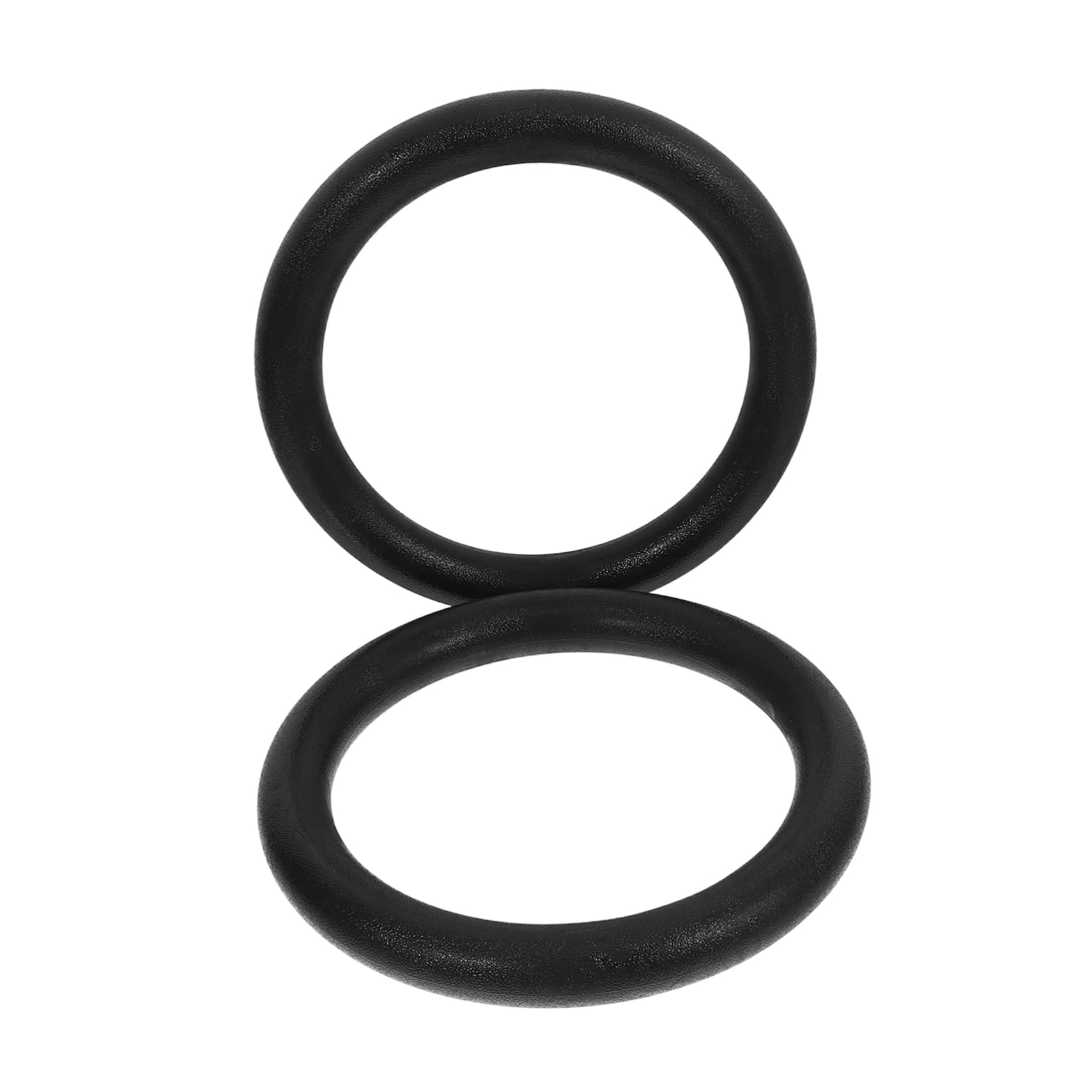Abaodam 2pcs Fitness Rings Workout Rings for Women Gymnastics Rings Pull up Rings Exercise Rings Gymnastics Stuff Rings Workout Rings Gymnastics Gym Rings Calisthenics Equipment Black