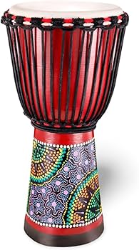Amazon | Uccellino ジャンベ 8インチ 民族楽器 子供 ハンドドラム