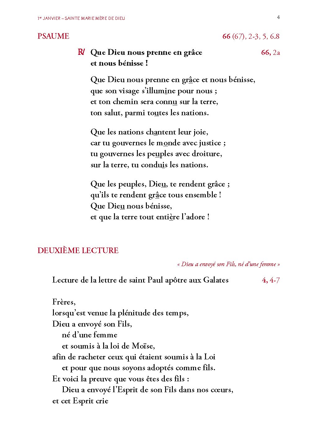 Lectionnaire des saints, messes rituelles, intentions diverses, messes votives, défunts