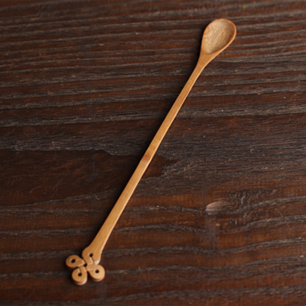 Handmade Tea Utensils Needle Scoop Spoon Gongfu Cha dao Tool Chinese Knot
