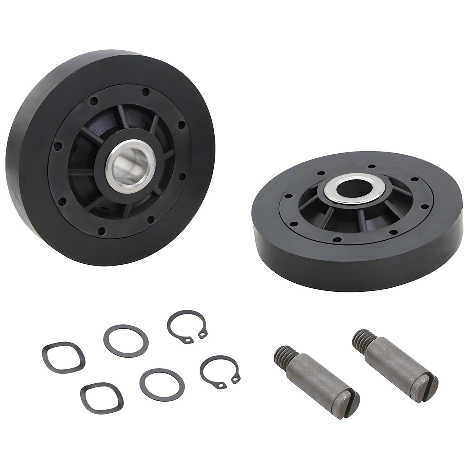Elnwnnkc Substitute Dryer Drum Roller for AP5186795 PS12220620 ABS Provides Smooth Quiet Action Dryer Roller Friction Repair