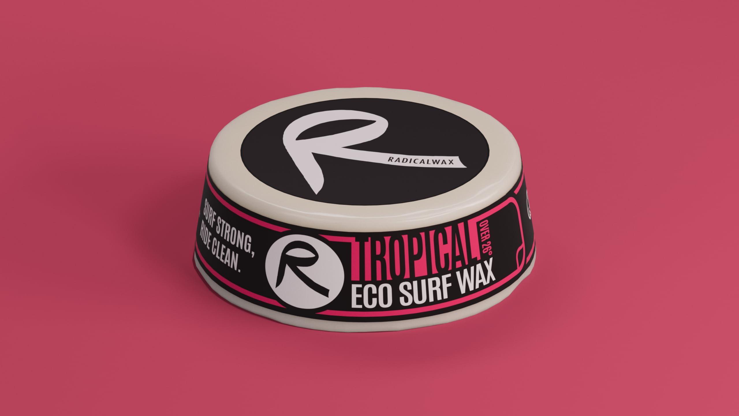 Eco Surf Wax (Tropical) - Cera per tavola da surf tropicale ecologica di alta qualità, accessori per surf