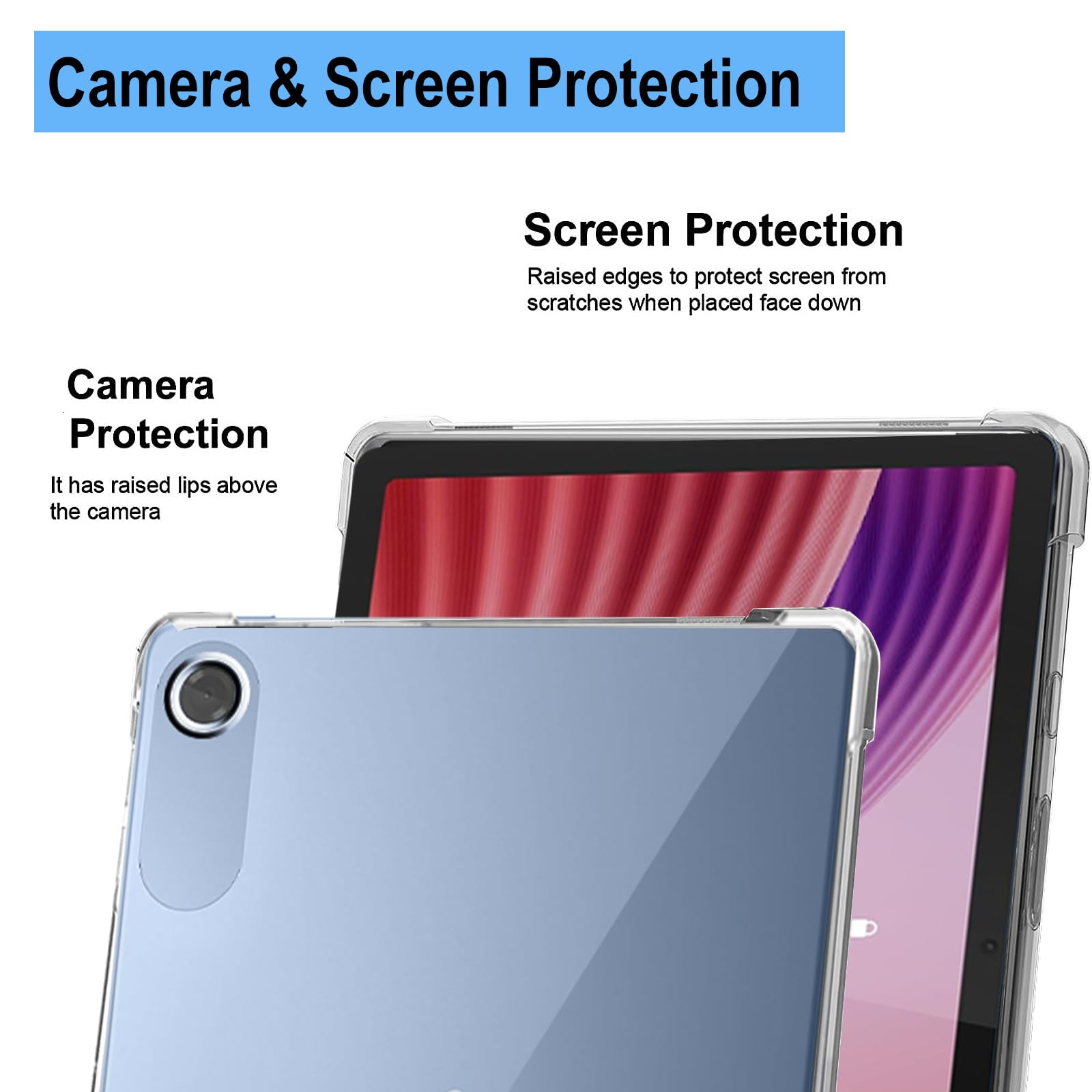 Lenovo Tab M10 3rd Gen 10.1 2022 TB-328XU TB328FU M10 Plus 3rd Gen 10.6 TB-128XU TB-125F Leather - View #3