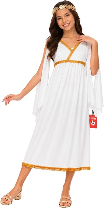 fun shack, Greek Goddess Costume Girls, Halloween Costumes for Kids