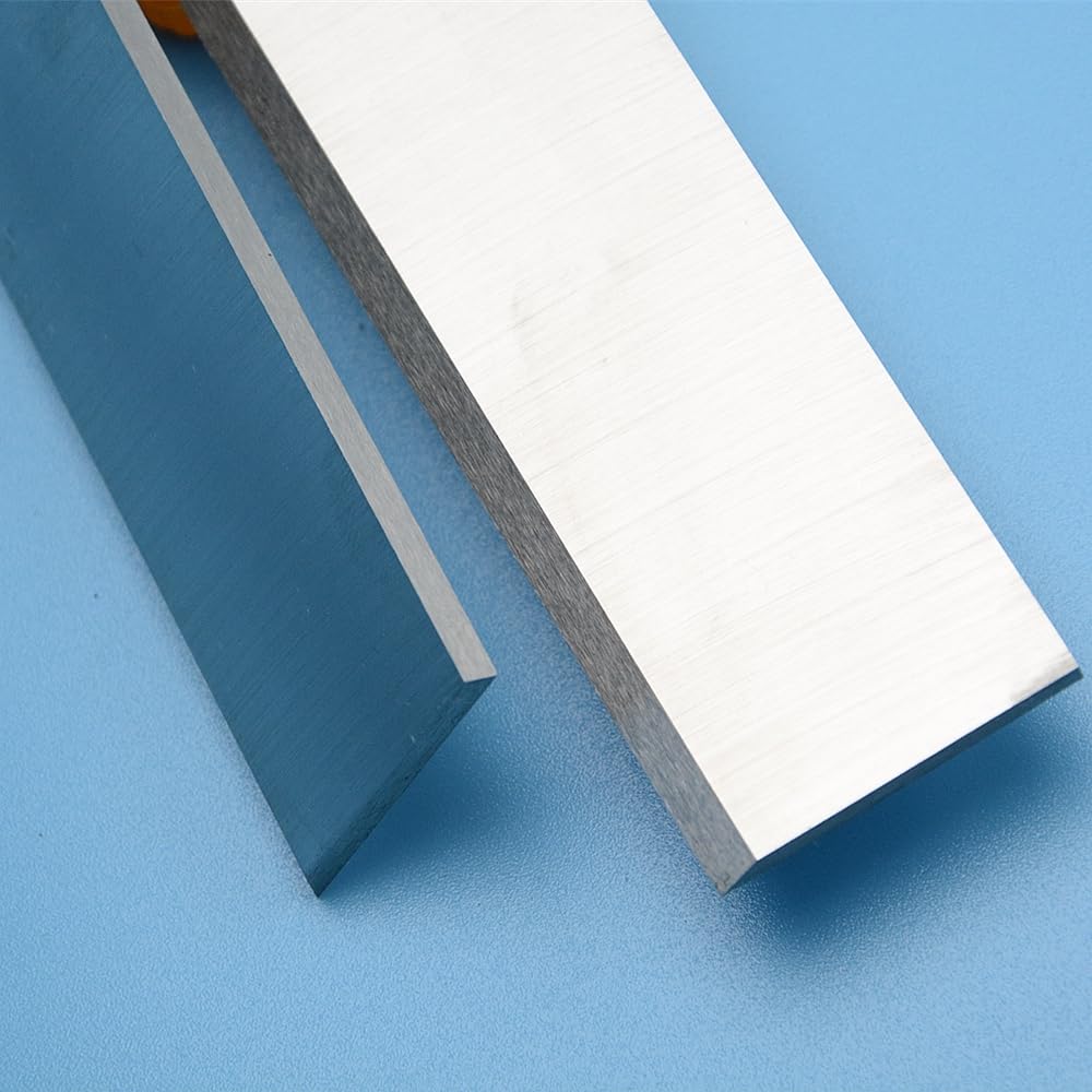 JWOO 2 pz Lame for pialla HSS 300x30x3mm Set Coltelli for Jointer Spessore riaffilabile Accessori for Utensili elettrici for la Lavorazione del Legno