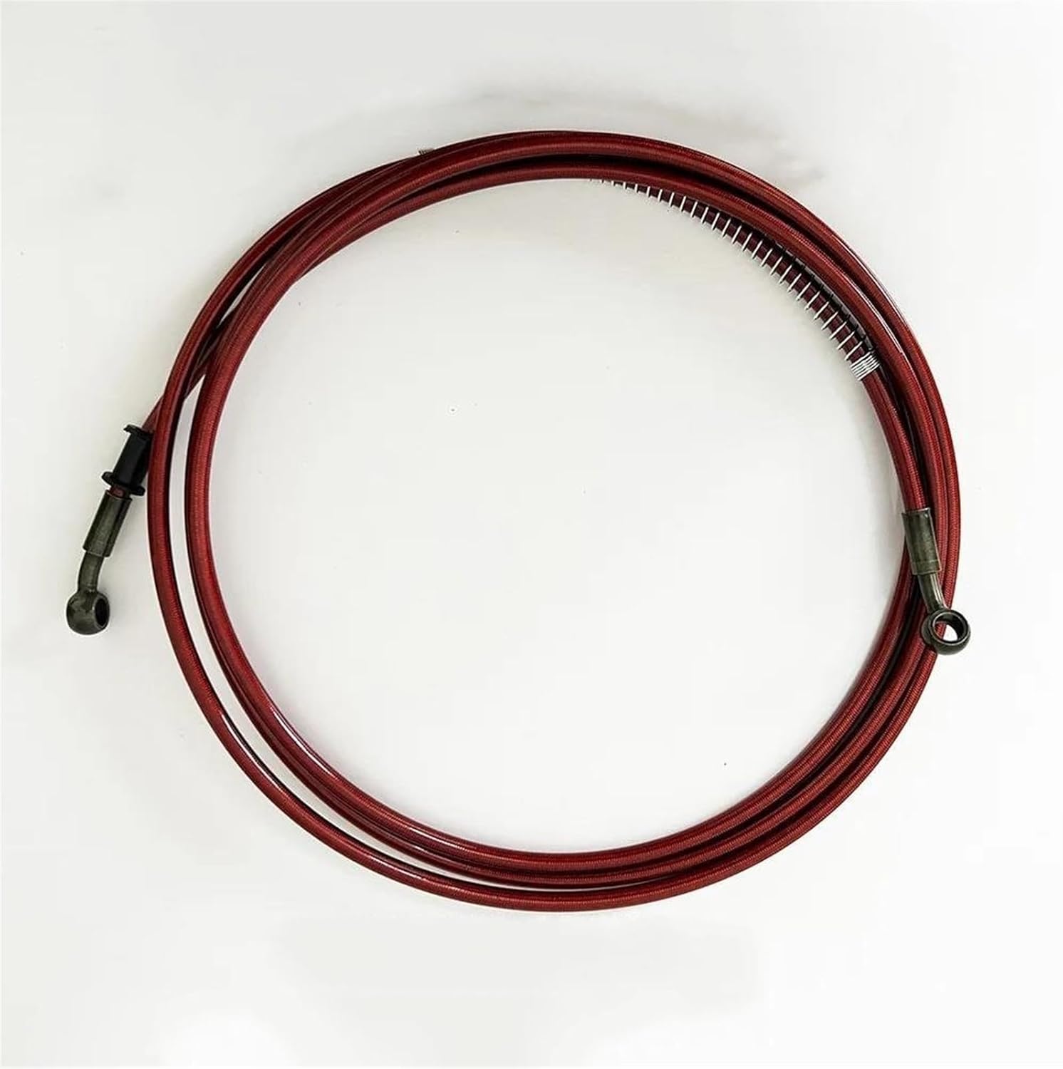 バイクのブレーキライン 10 CM~500 CM オートバイ 28 度編組ホース 油圧ブレーキライン クラッチオイルチューブ M10