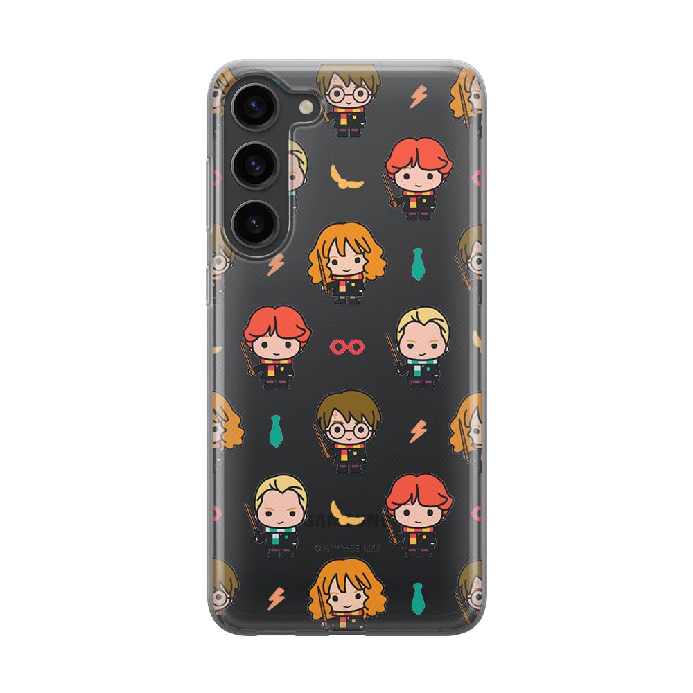ERT GROUP mobile phone case for Samsung S23 original and officially Licensed Harry Potter pattern 245 optimally adapted to the shape of the mobile phone, partially transparent
