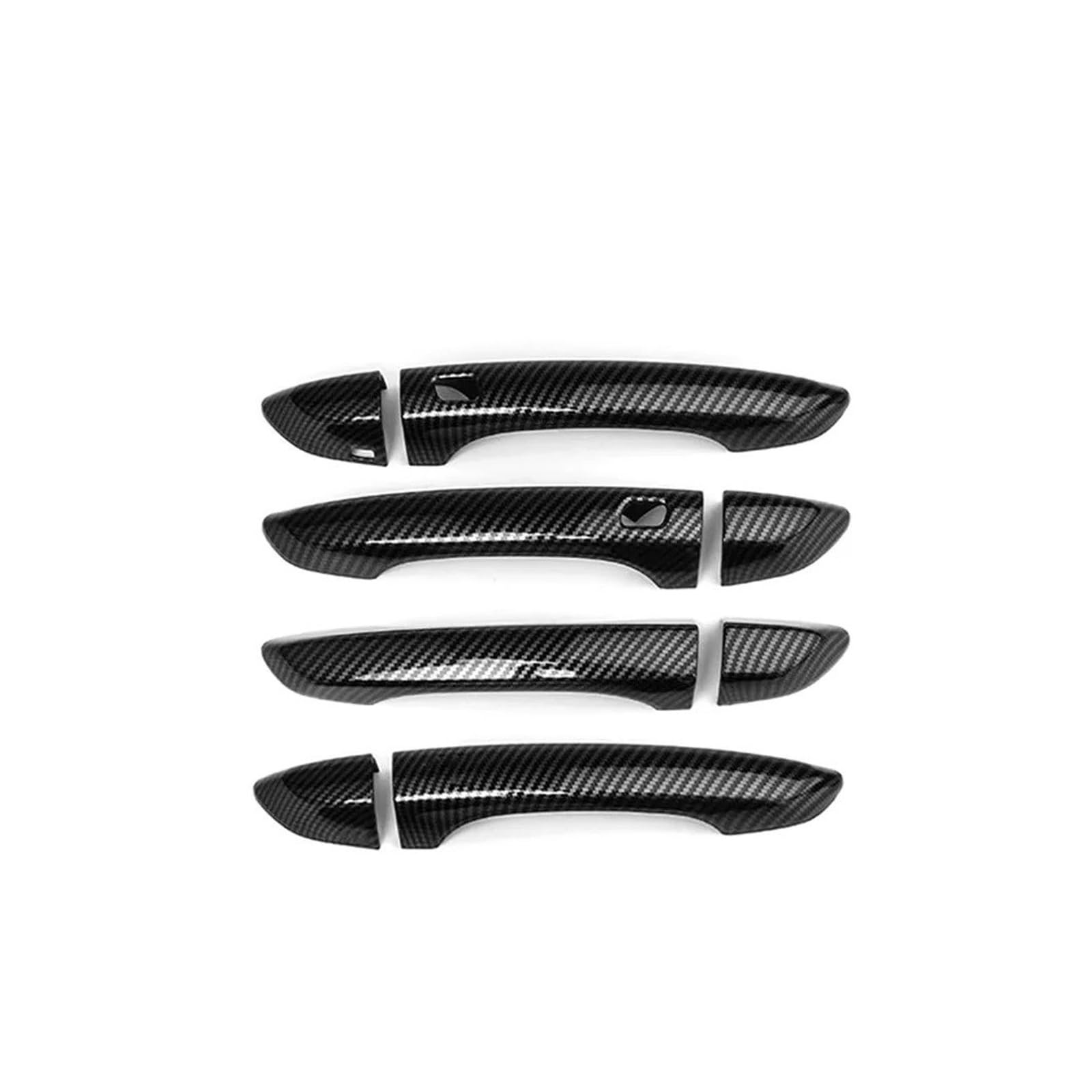 Nokrgqw Rhd Carbon Fiber Car Outer Door Handle For Kia For Stinger 2018-2023 Left Hand Drive Right Drive Exterior Door Handles Covers Car Accessories